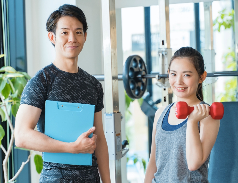 トレーナーとのチャット機能